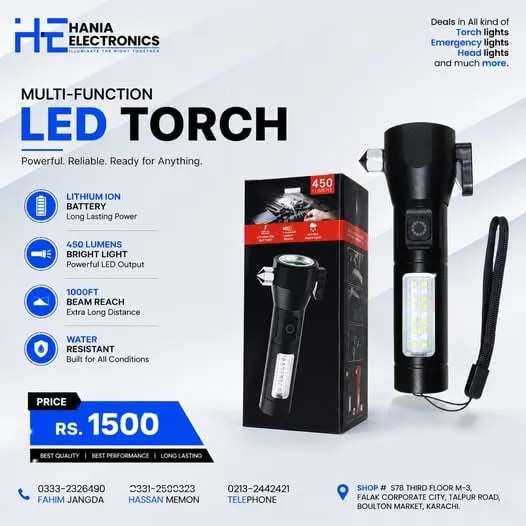 Multi-Function LED Torch